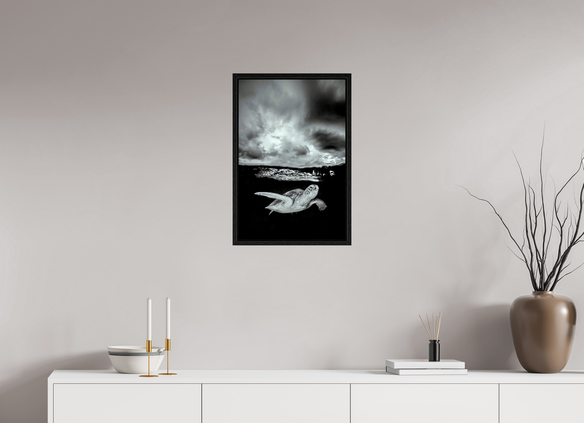 40 x 60 cm, Floater Frame Just Below