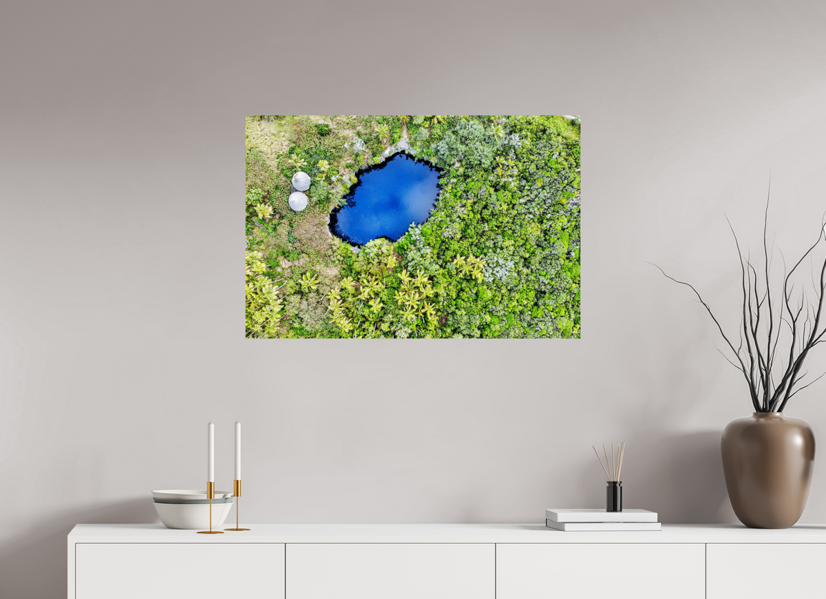 90 x 60 cm, Photo Print On Fuji Crystal DP II The hidden mirror