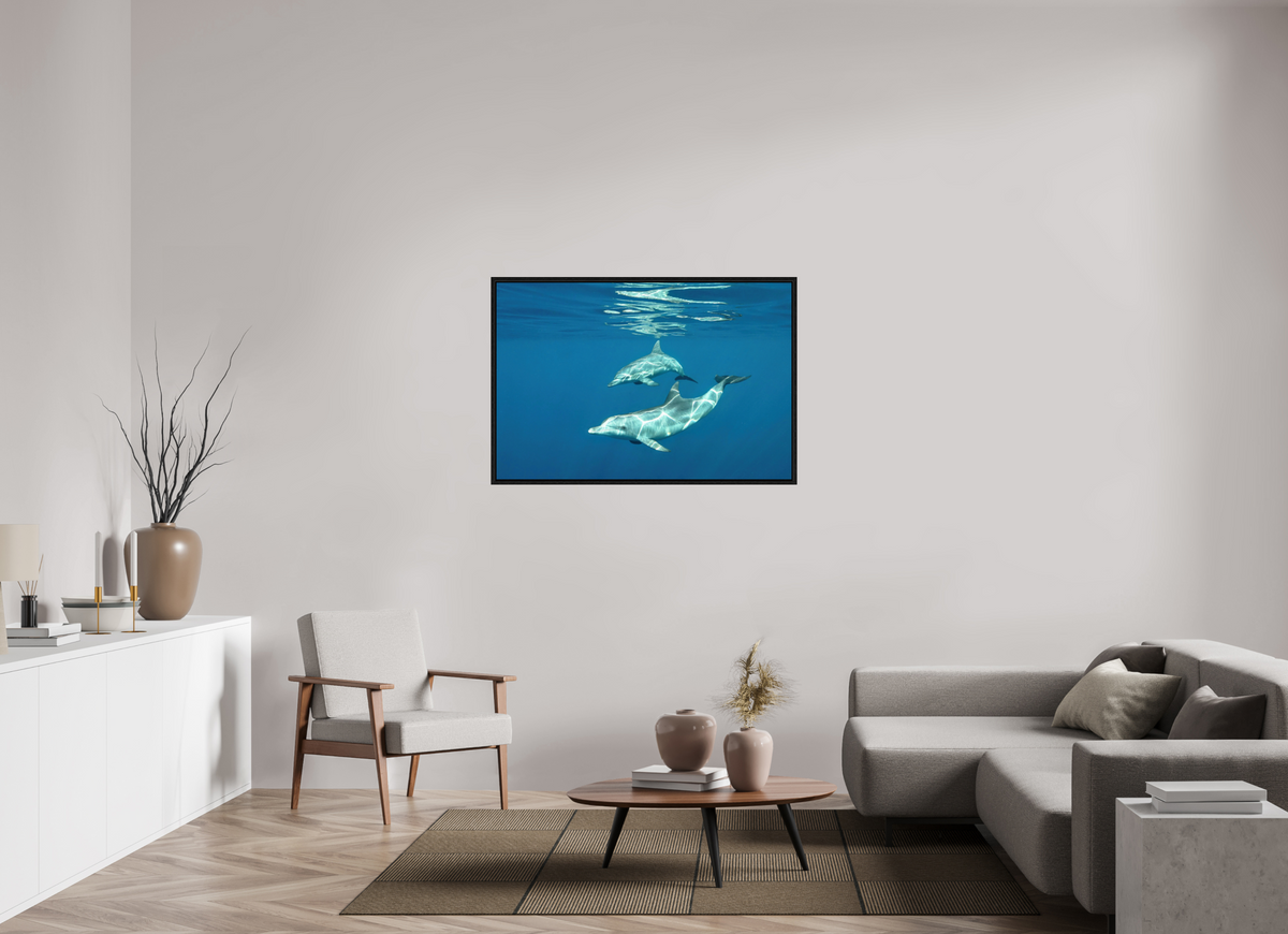 120 x 80 cm, Floater Frame Presentation