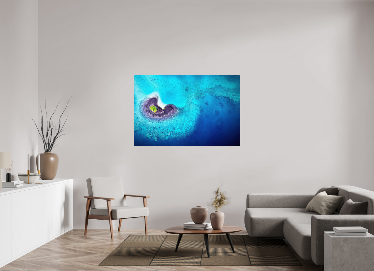 150 x 100 cm, Photo Print On Fuji Crystal DP II Between waves