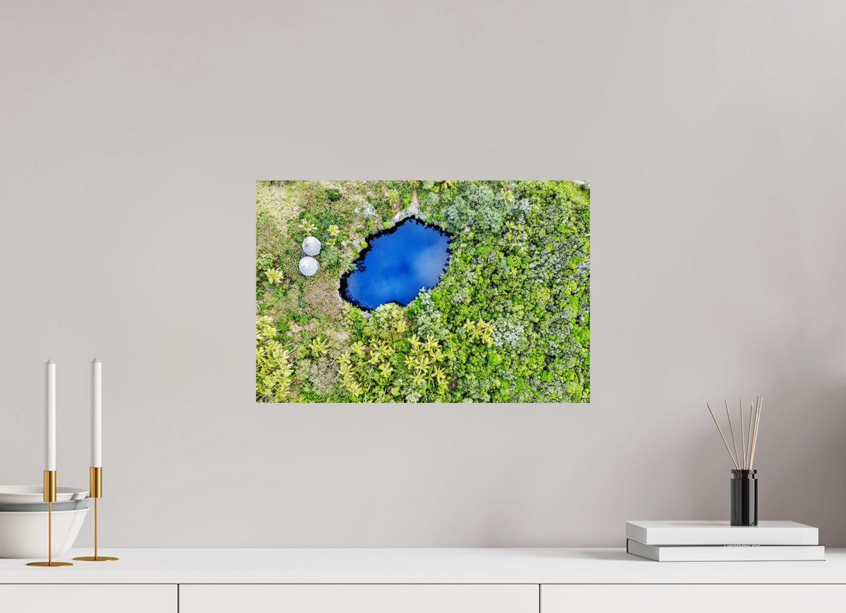 45 x 30 cm, Photo Print On Fuji Crystal DP II The hidden mirror
