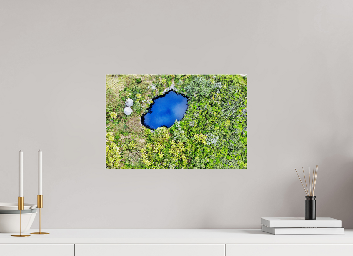 45 x 30 cm, Photo Print Under Acrylic Glass The hidden mirror