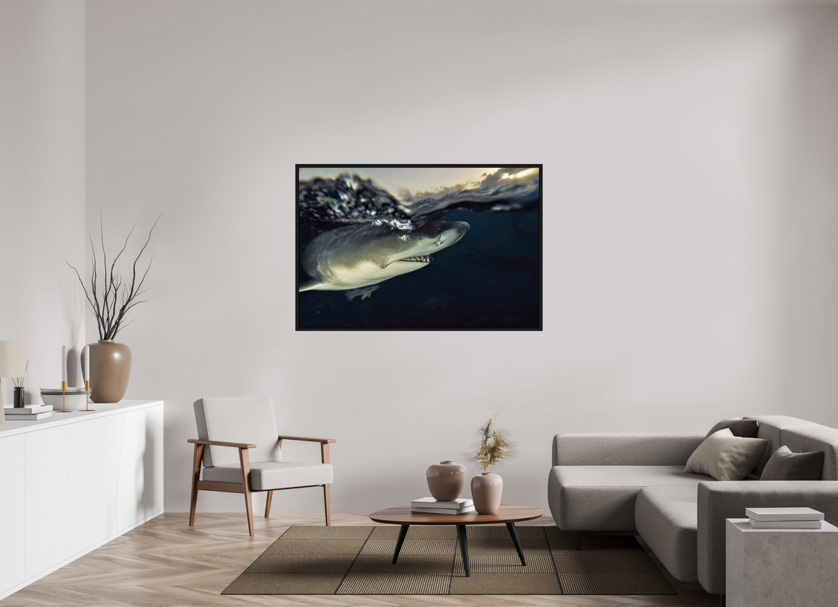 150 x 100 cm, Floater Frame Bahamas Spirit