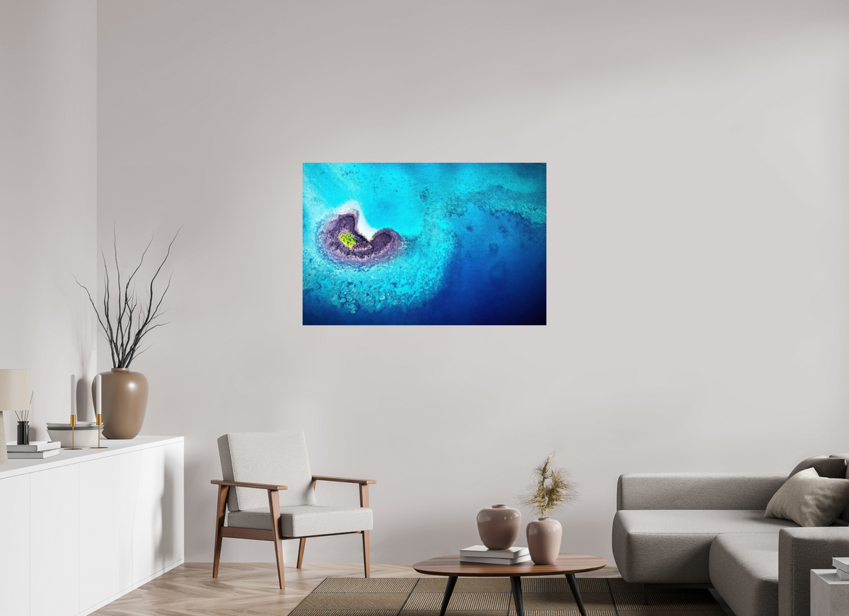 120 x 80 cm, Photo Print On Fuji Crystal DP II Between waves