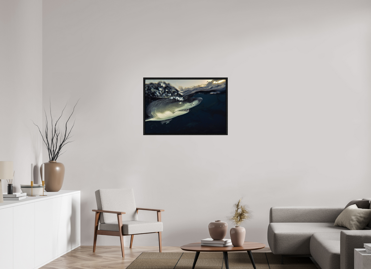 90 x 60 cm, Floater Frame Bahamas Spirit