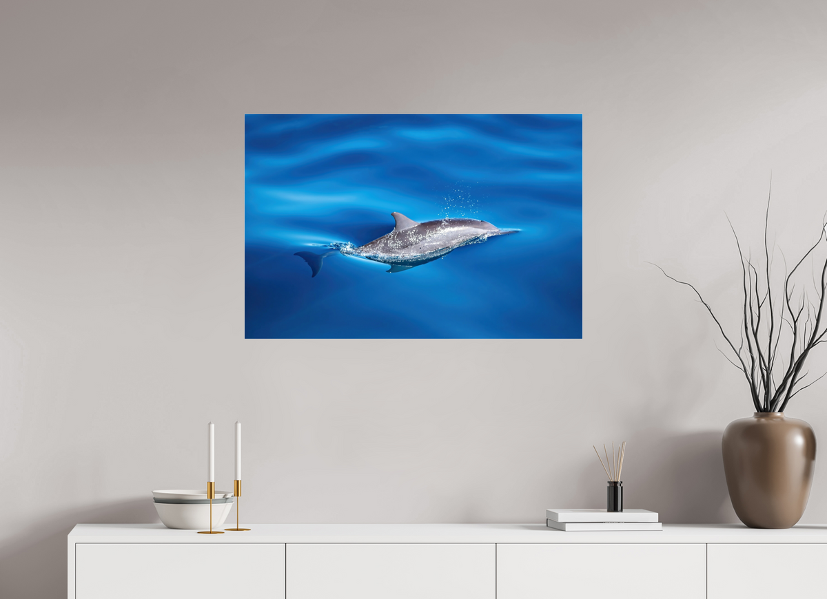 90 x 60 cm, Photo Print Under Acrylic Glass Shape of Water