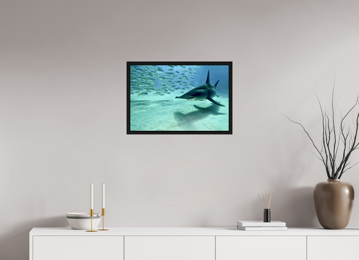 60 x 40 cm, Floater Frame The Shadow