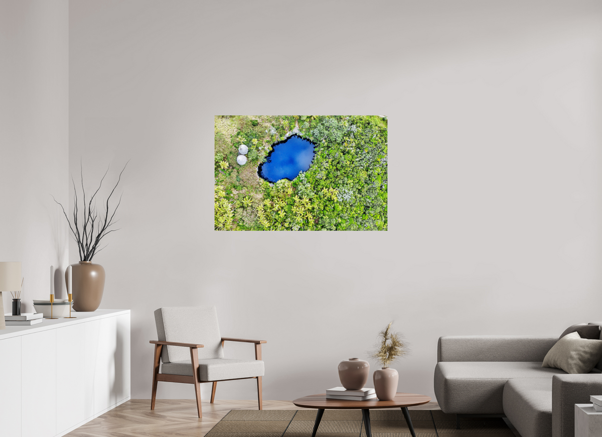120 x 80 cm, Photo Print On Fuji Crystal DP II The hidden mirror