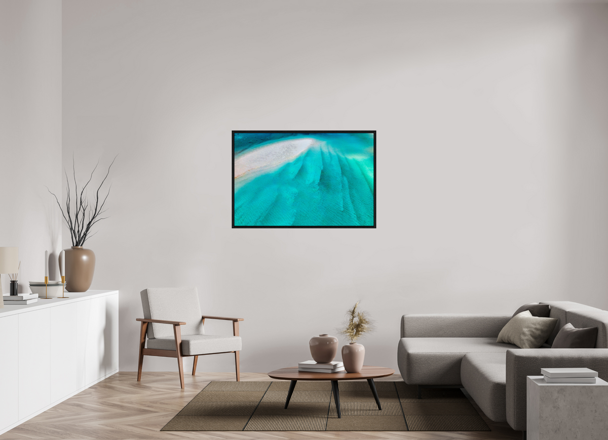 120 x 80 cm, Floater Frame Nature's Brushstroke