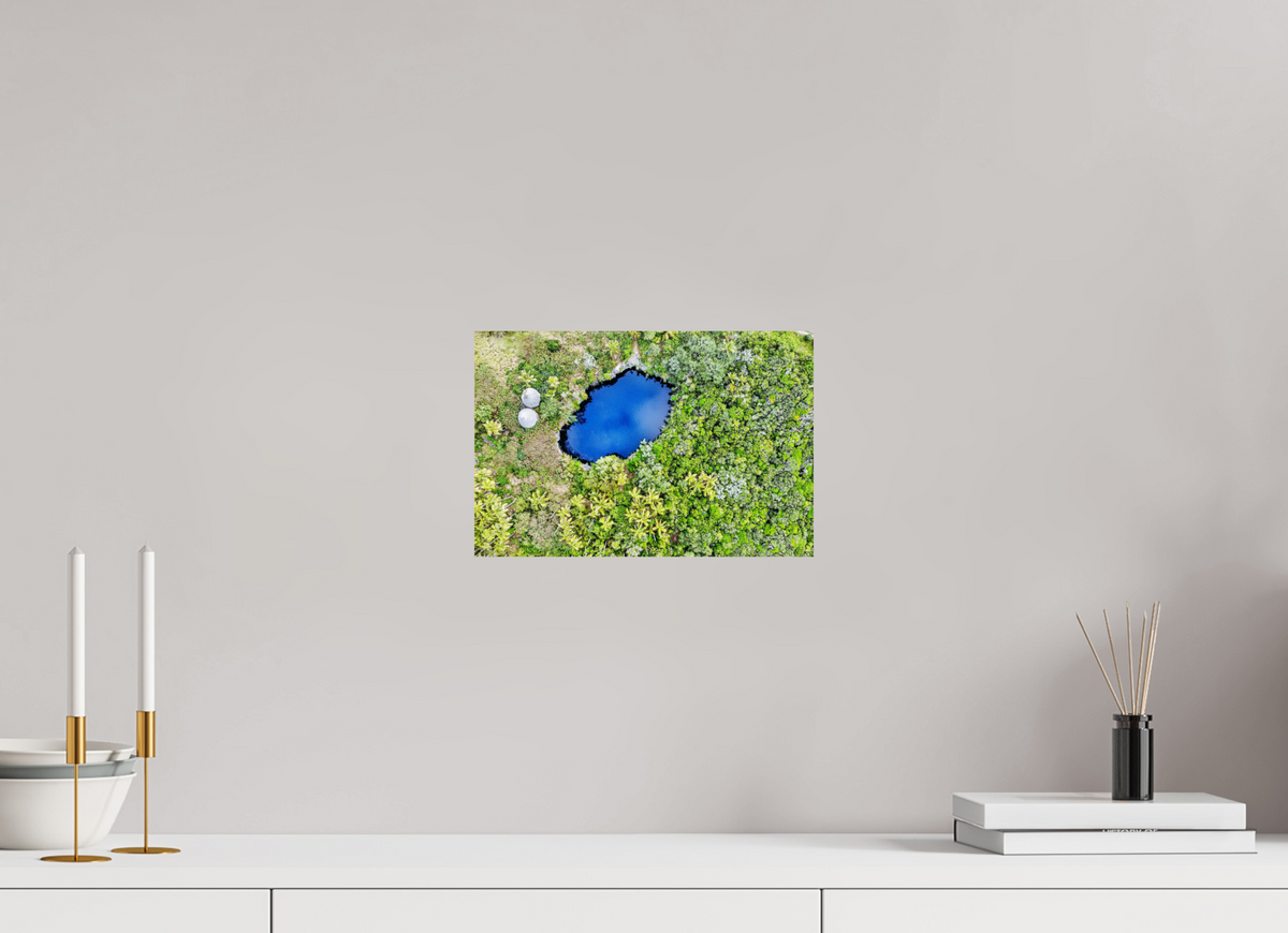 30 x 20 cm, Photo Print On Fuji Crystal DP II The hidden mirror
