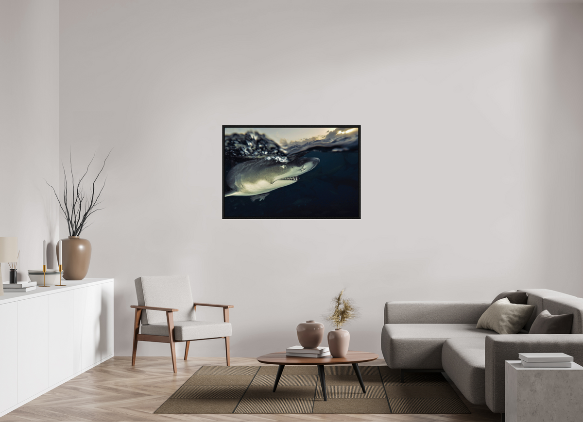 120 x 80 cm, Floater Frame Bahamas Spirit