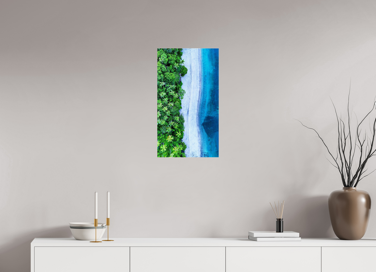 36 x 64 cm, Photo Print Under Acrylic Glass Where Worlds Meet