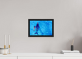 30 x 20 cm, Floater Frame A bond in blue