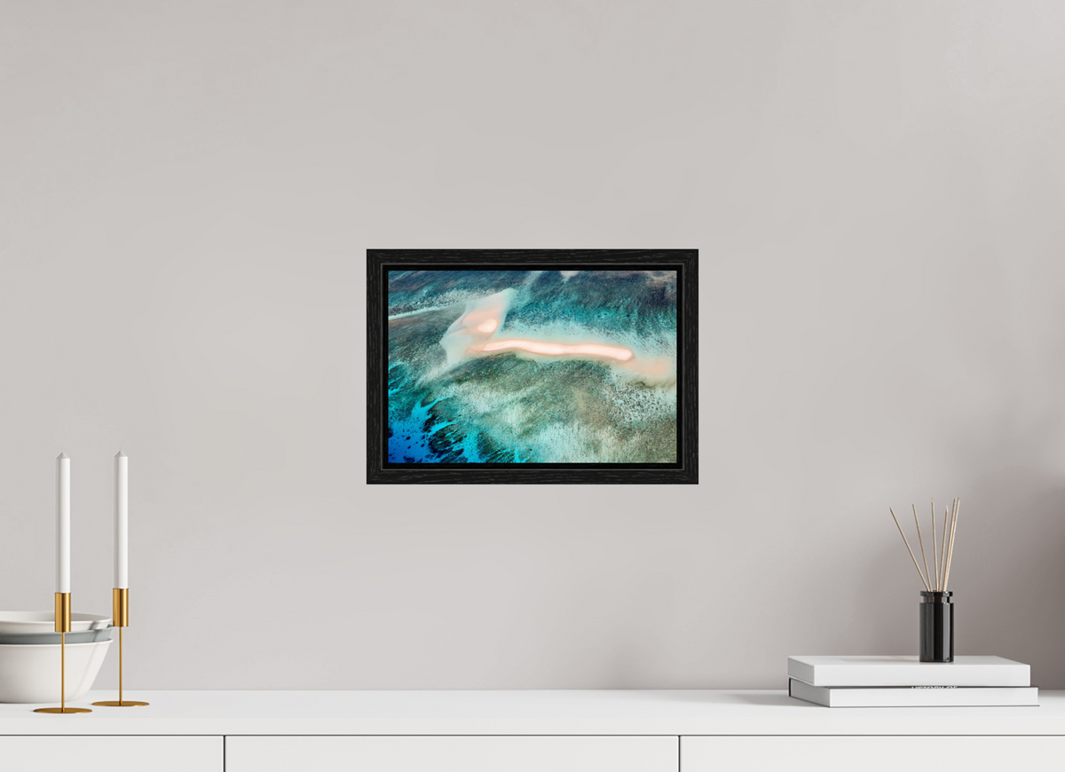 30 x 20 cm, Floater Frame The Sea's Signature