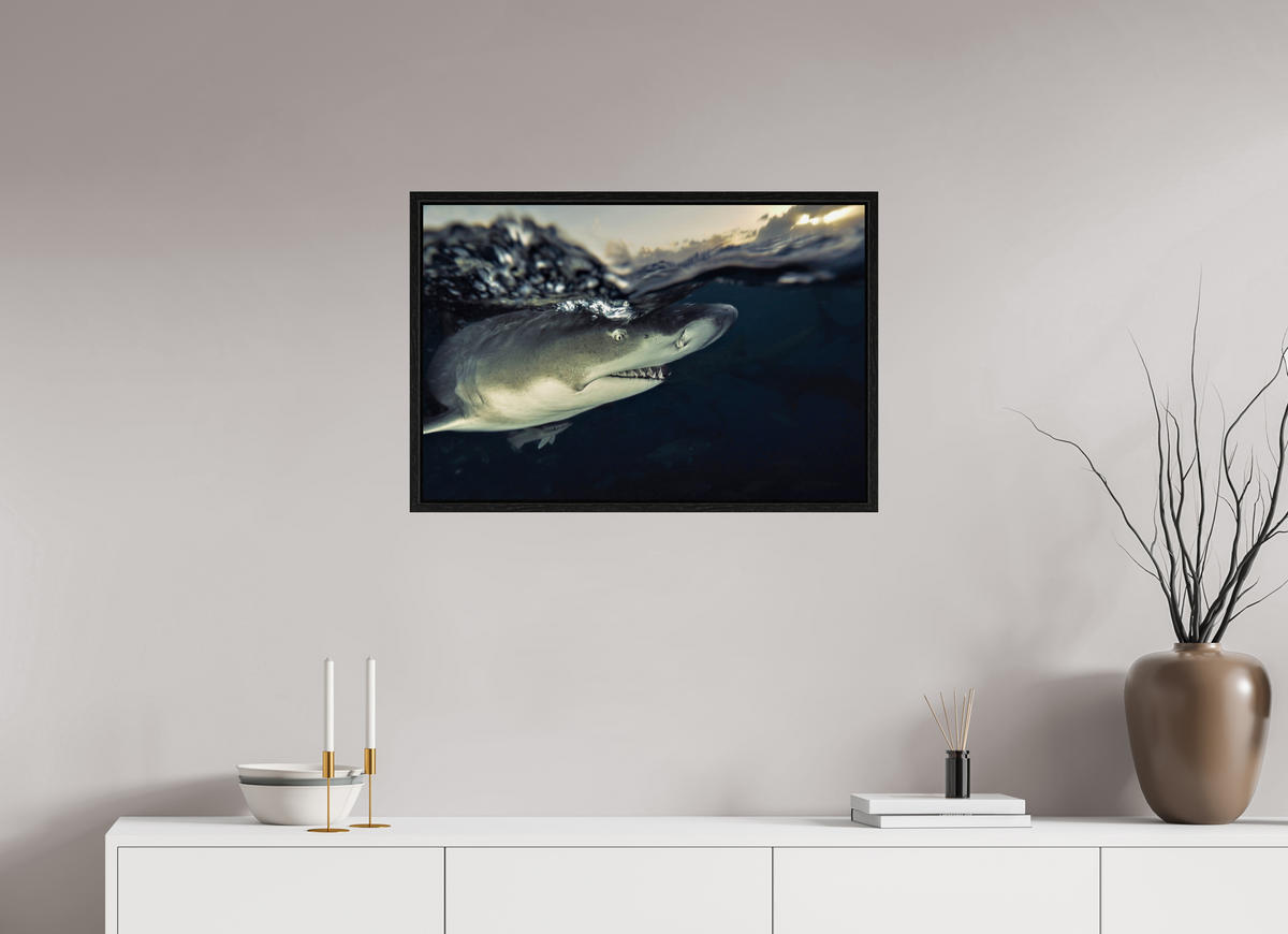 75 x 50 cm, Floater Frame Bahamas Spirit