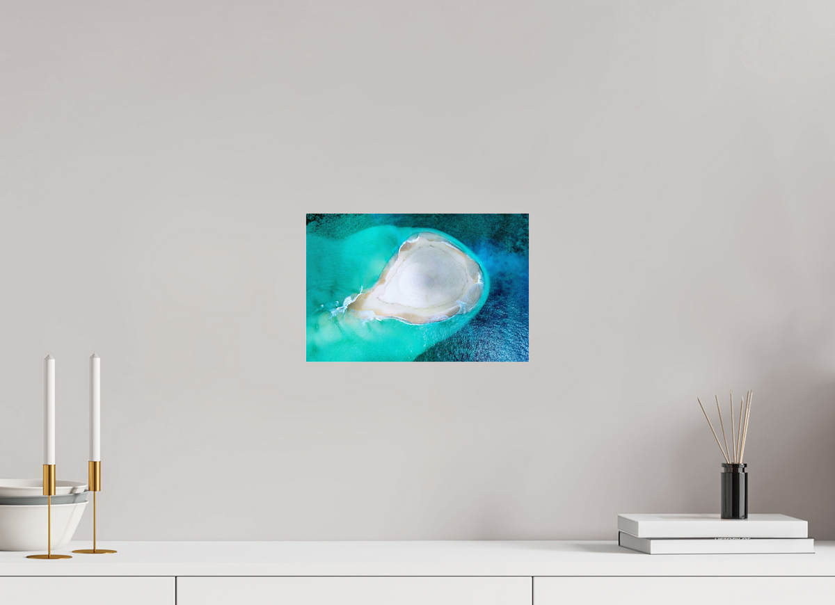 30 x 20 cm, Photo Print Under Acrylic Glass Paradise Island