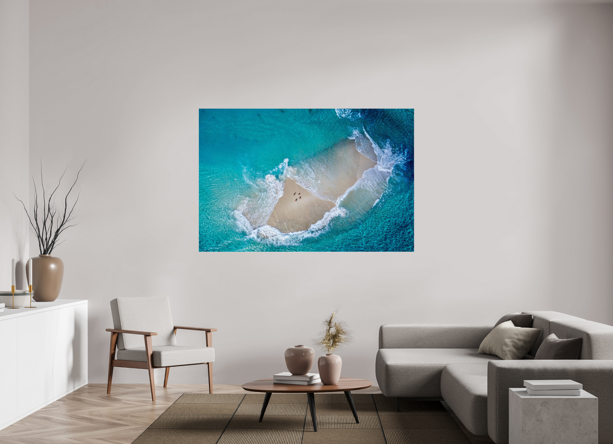 180 x 120 cm, Photo Print Under Acrylic Glass Island of Silence