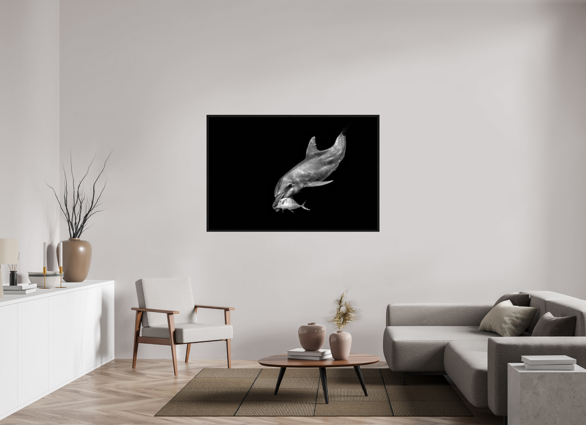 150 x 100 cm, Floater Frame Catch of the Day