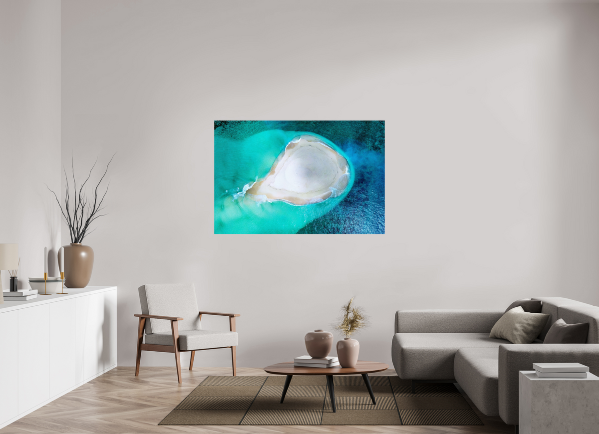 150 x 100 cm, Photo Print On Fuji Crystal DP II Paradise Island