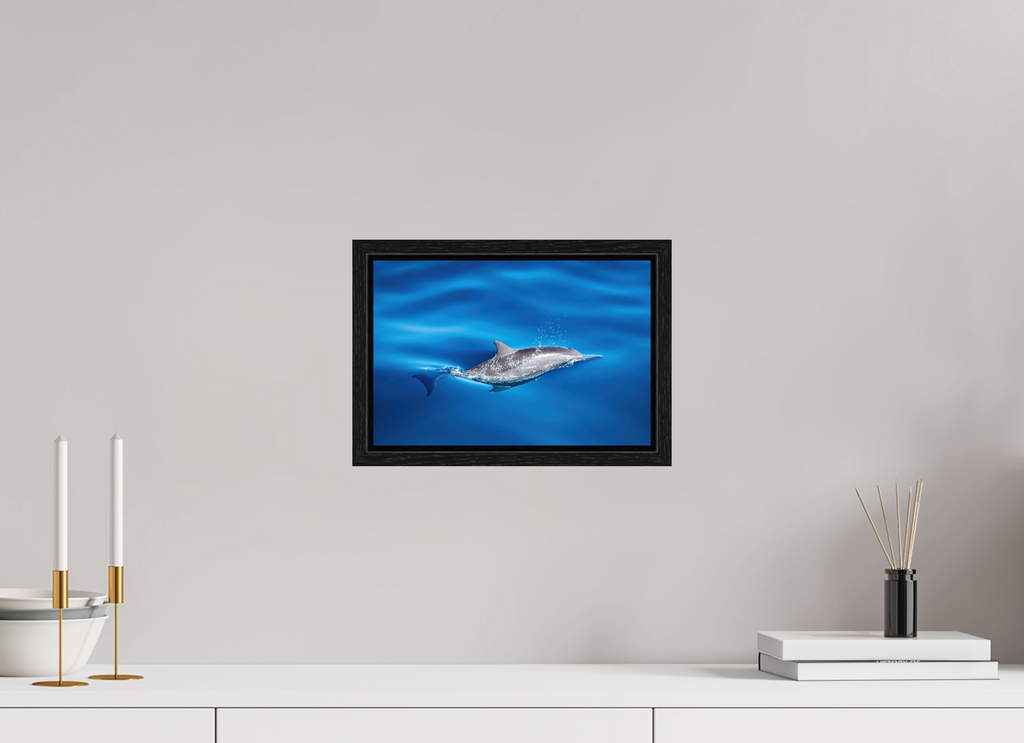 30 x 20 cm, Floater Frame Shape of Water