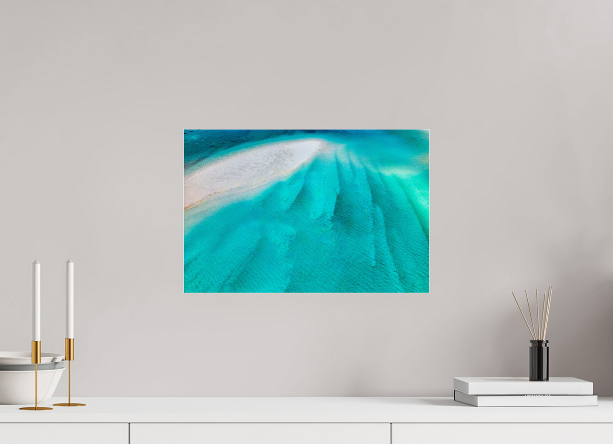 45 x 30 cm, Photo Print Under Acrylic Glass Nature's Brushstroke