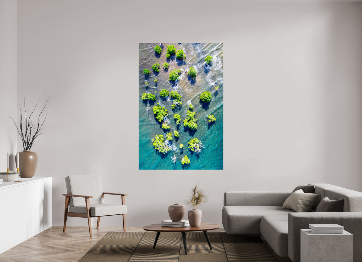 120 x 180 cm, Photo Print On Fuji Crystal DP II Roots of the Tide