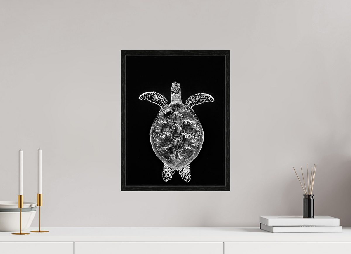 30 x 40 cm, Floater Frame Symetrie