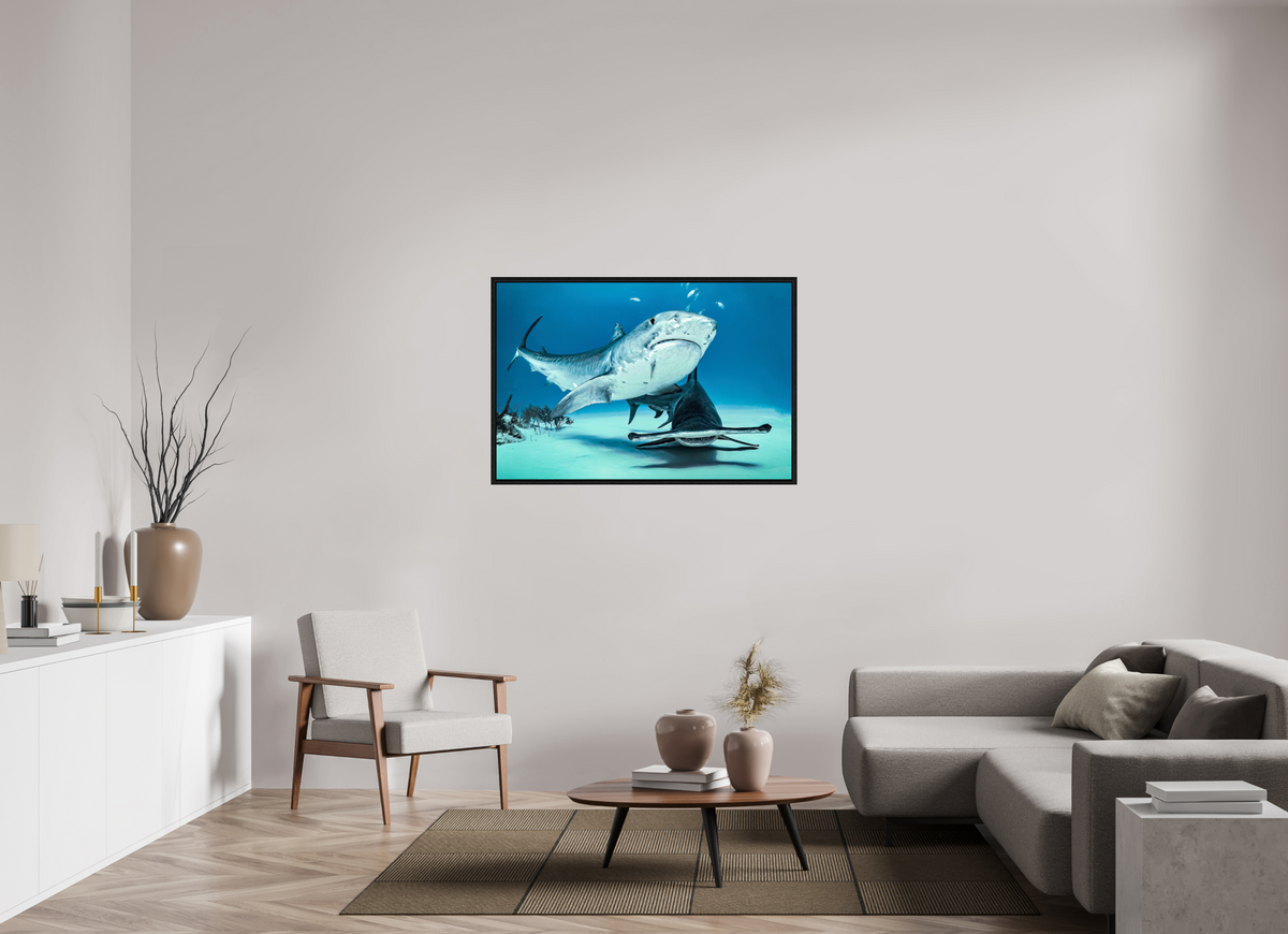 120 x 80 cm, Floater Frame Two queens for a Kingdom
