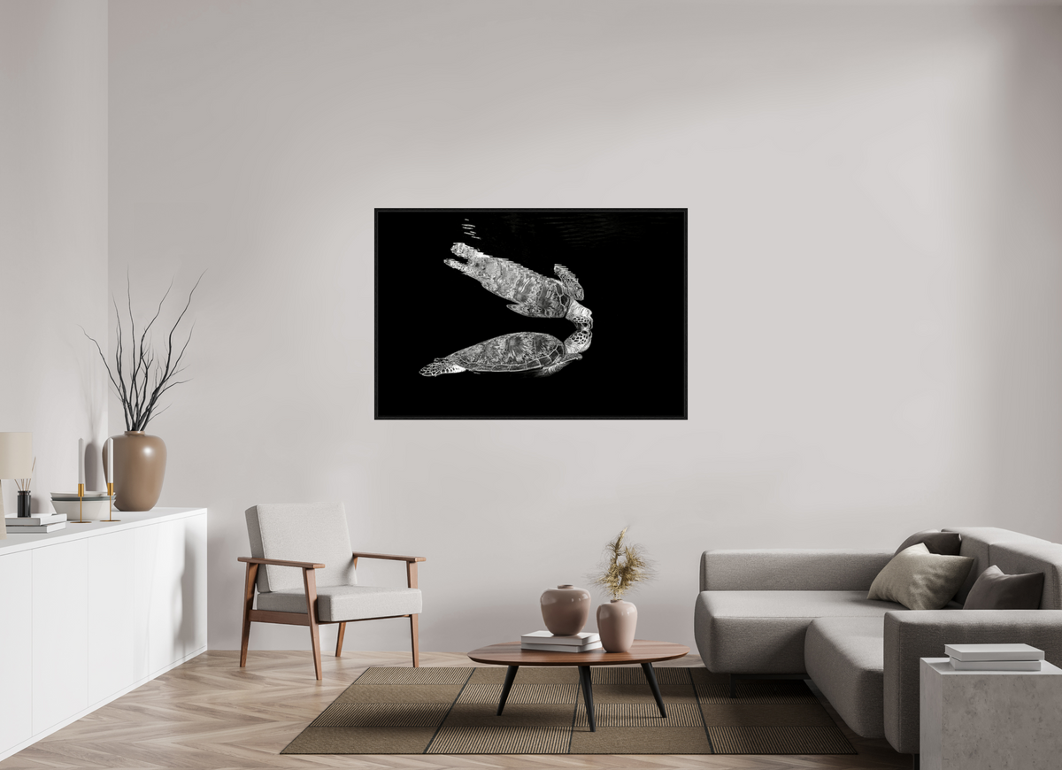 150 x 100 cm, Floater Frame Reflection