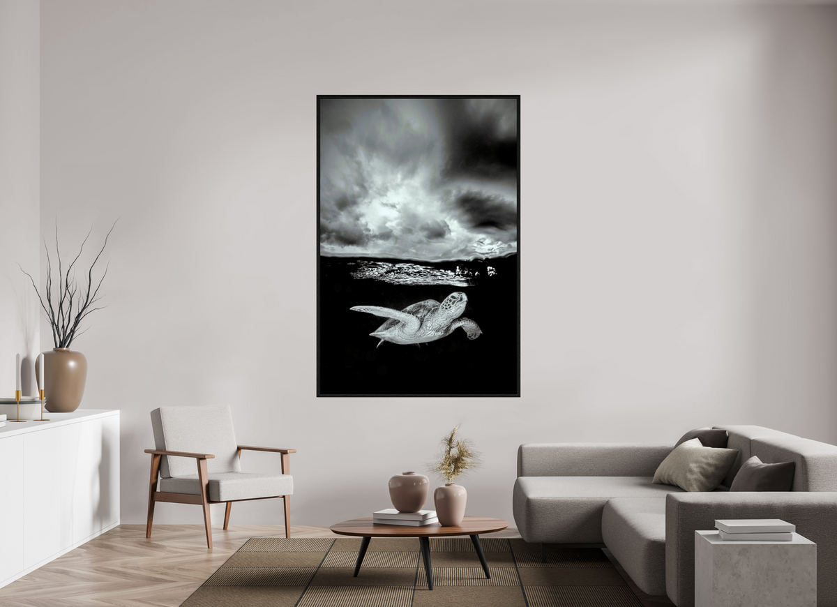 120 x 180 cm, Floater Frame Just Below