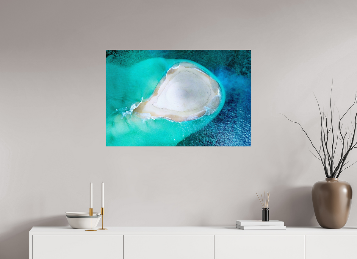 90 x 60 cm, Photo Print On Fuji Crystal DP II Paradise Island