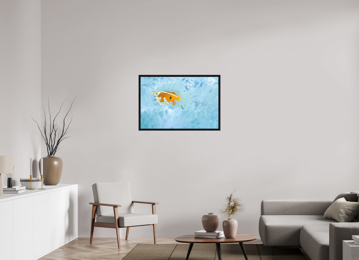 90 x 60 cm, Floater Frame Bleaching