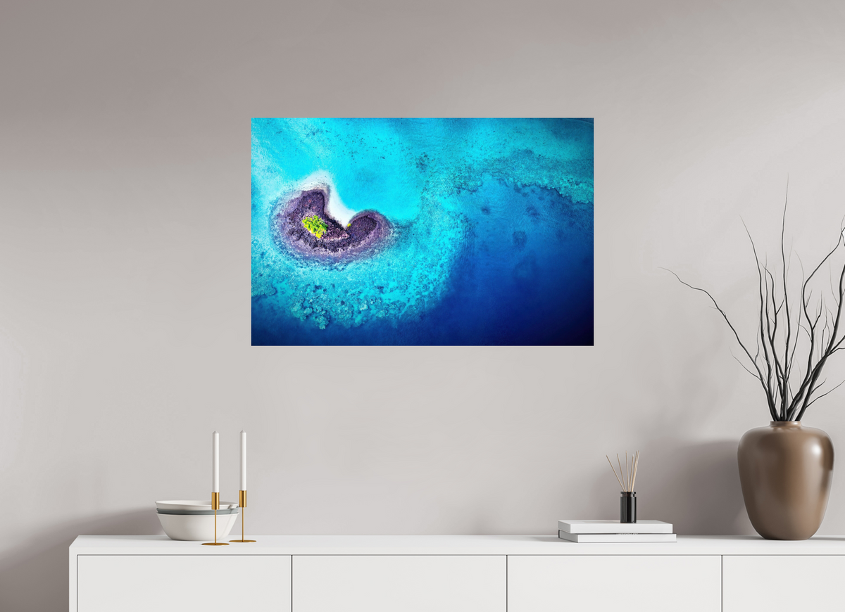90 x 60 cm, Photo Print On Fuji Crystal DP II Between waves