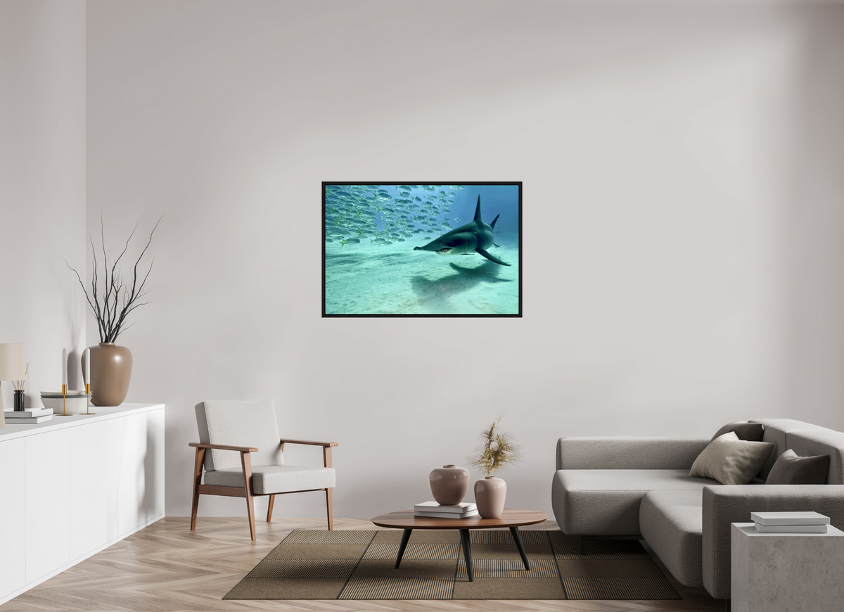 120 x 80 cm, Floater Frame The Shadow