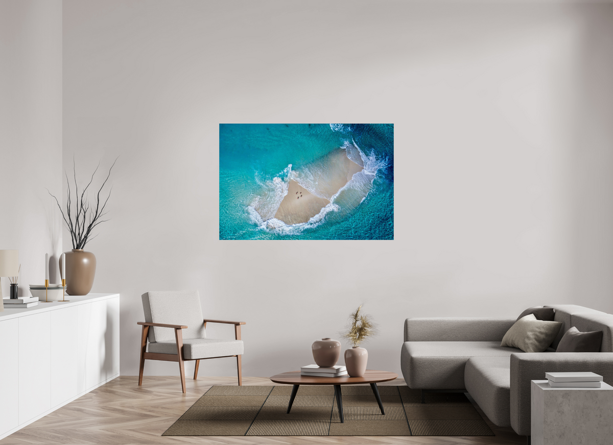 150 x 100 cm, Photo Print On Fuji Crystal DP II Island of Silence