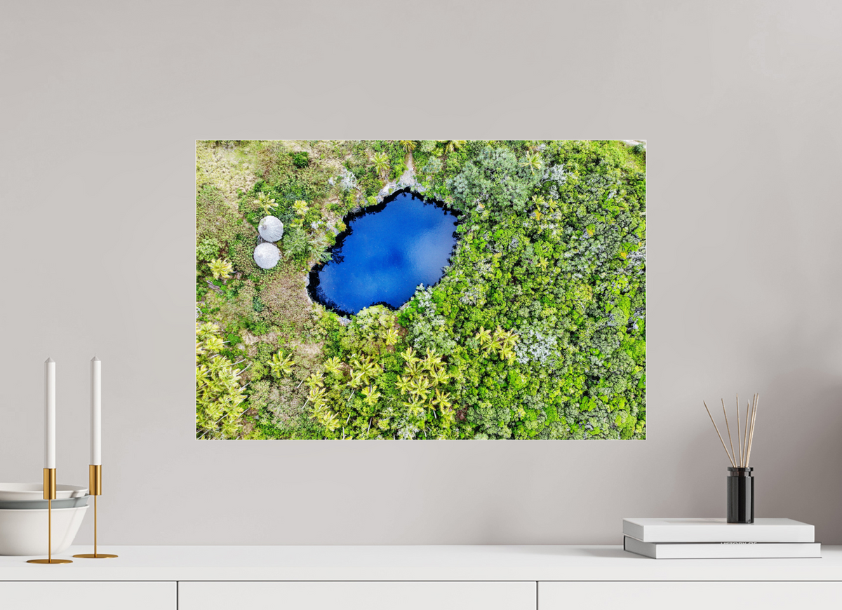 60 x 40 cm, Photo Print Under Acrylic Glass The hidden mirror