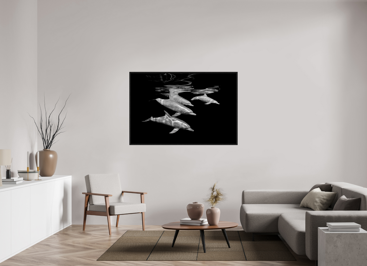 150 x 100 cm, Floater Frame Dressed by the Sea