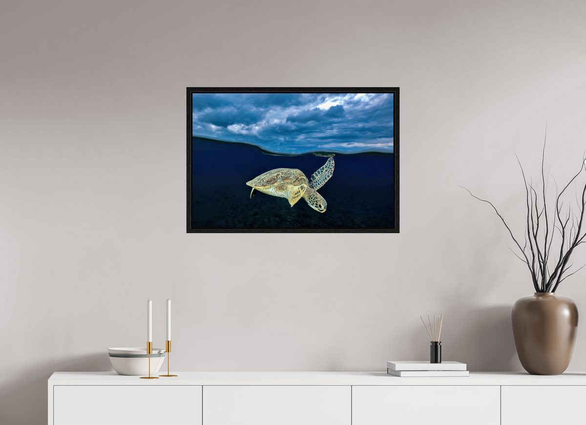 75 x 50 cm, Floater Frame Surface