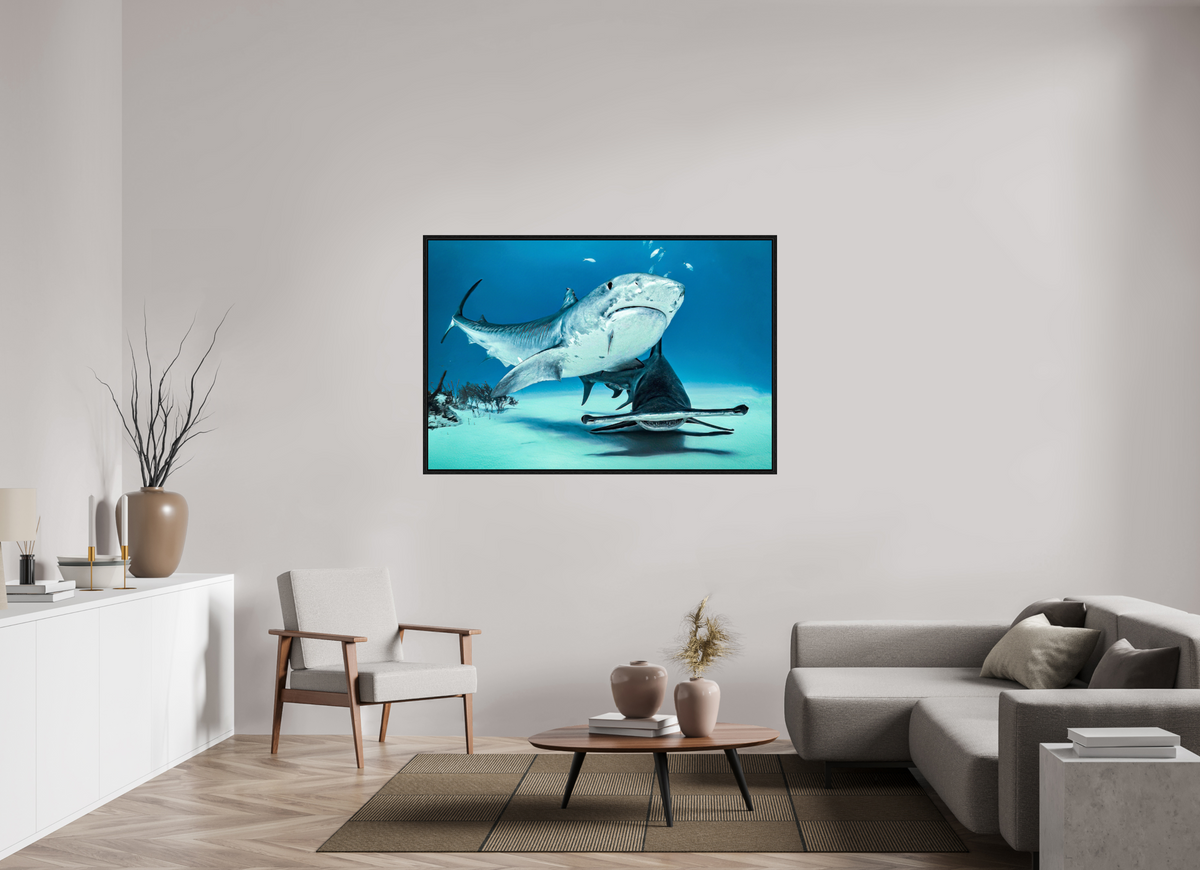 150 x 100 cm, Floater Frame Two queens for a Kingdom