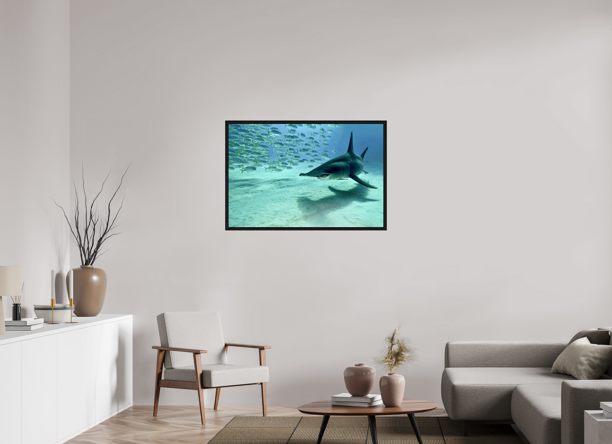 105 x 70 cm, Floater Frame The Shadow