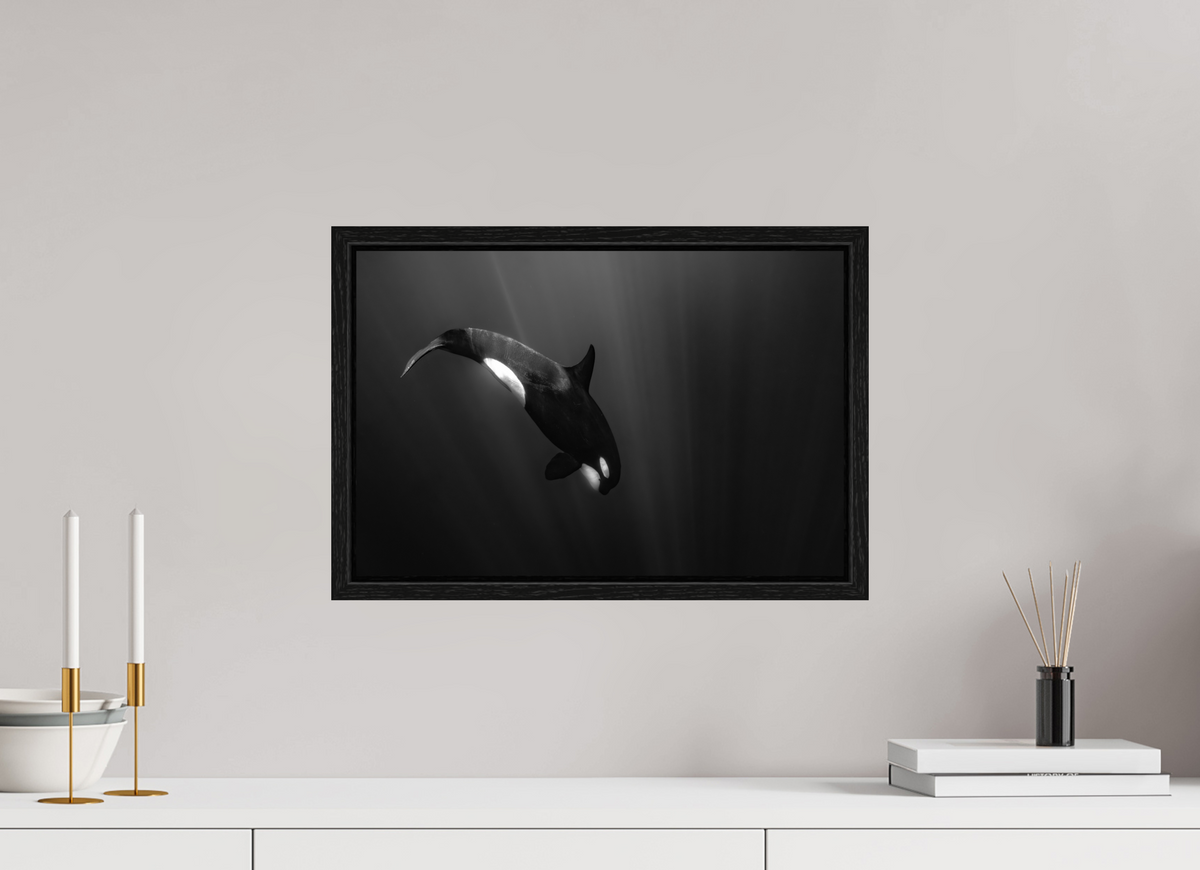 45 x 30 cm, Floater Frame My beautiful Darkness