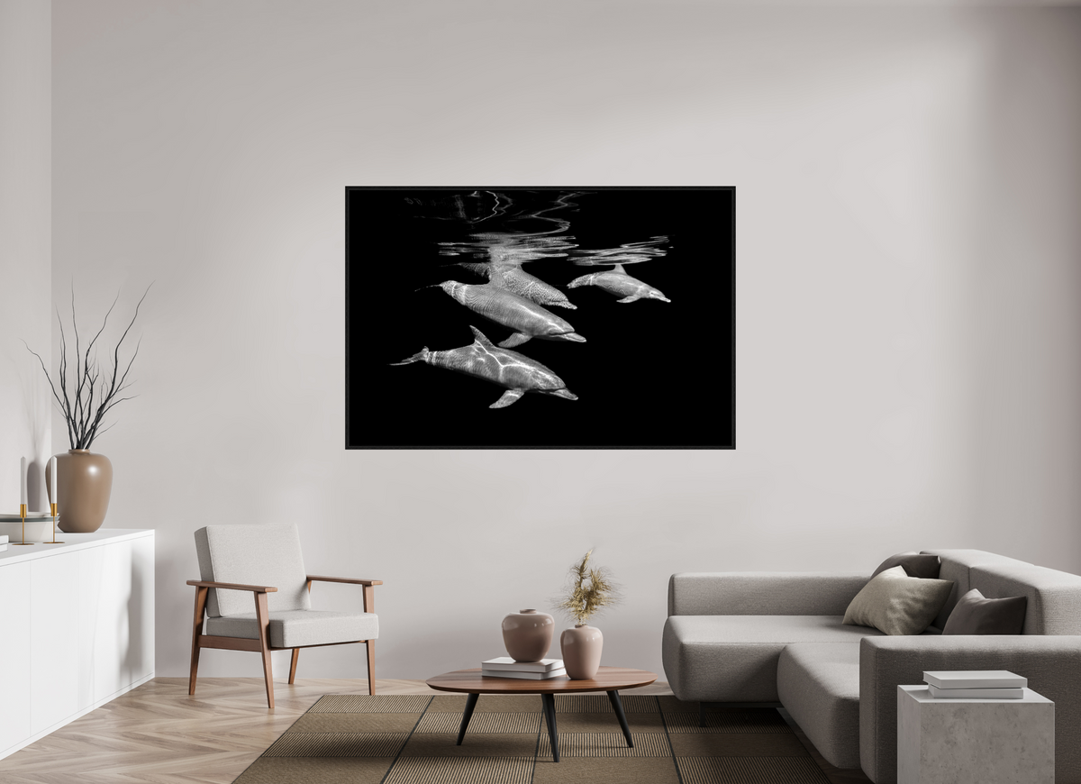 180 x 120 cm, Floater Frame Dressed by the Sea