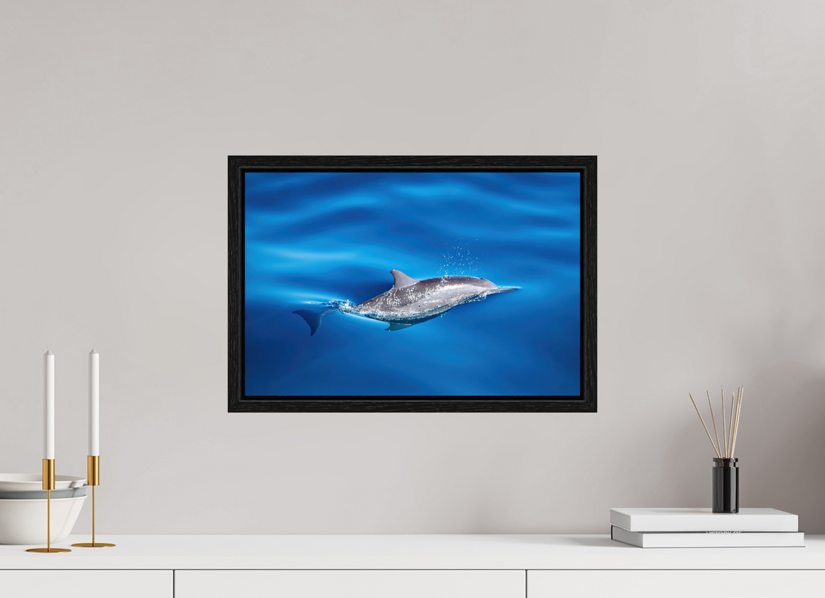 45 x 30 cm, Floater Frame Shape of Water