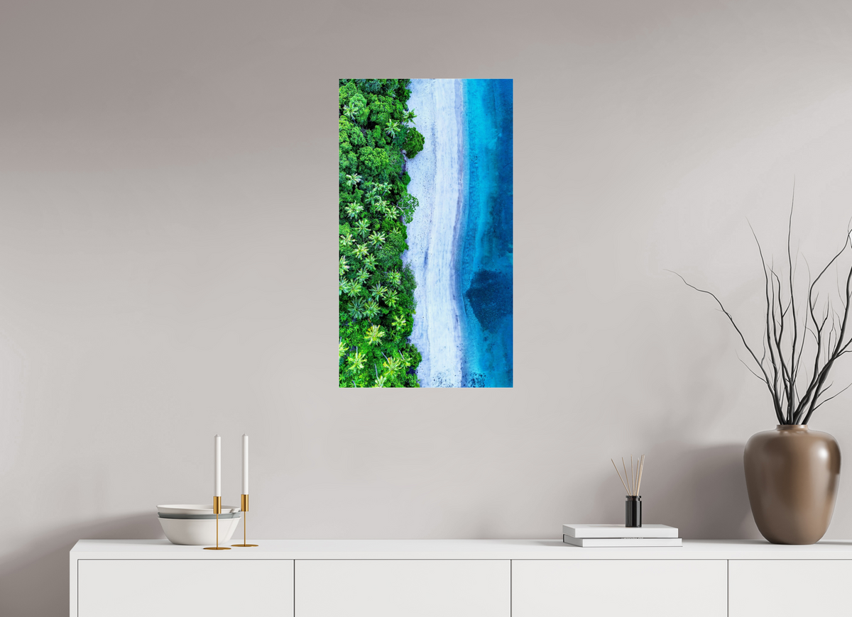 45 x 80 cm, Photo Print Under Acrylic Glass Where Worlds Meet